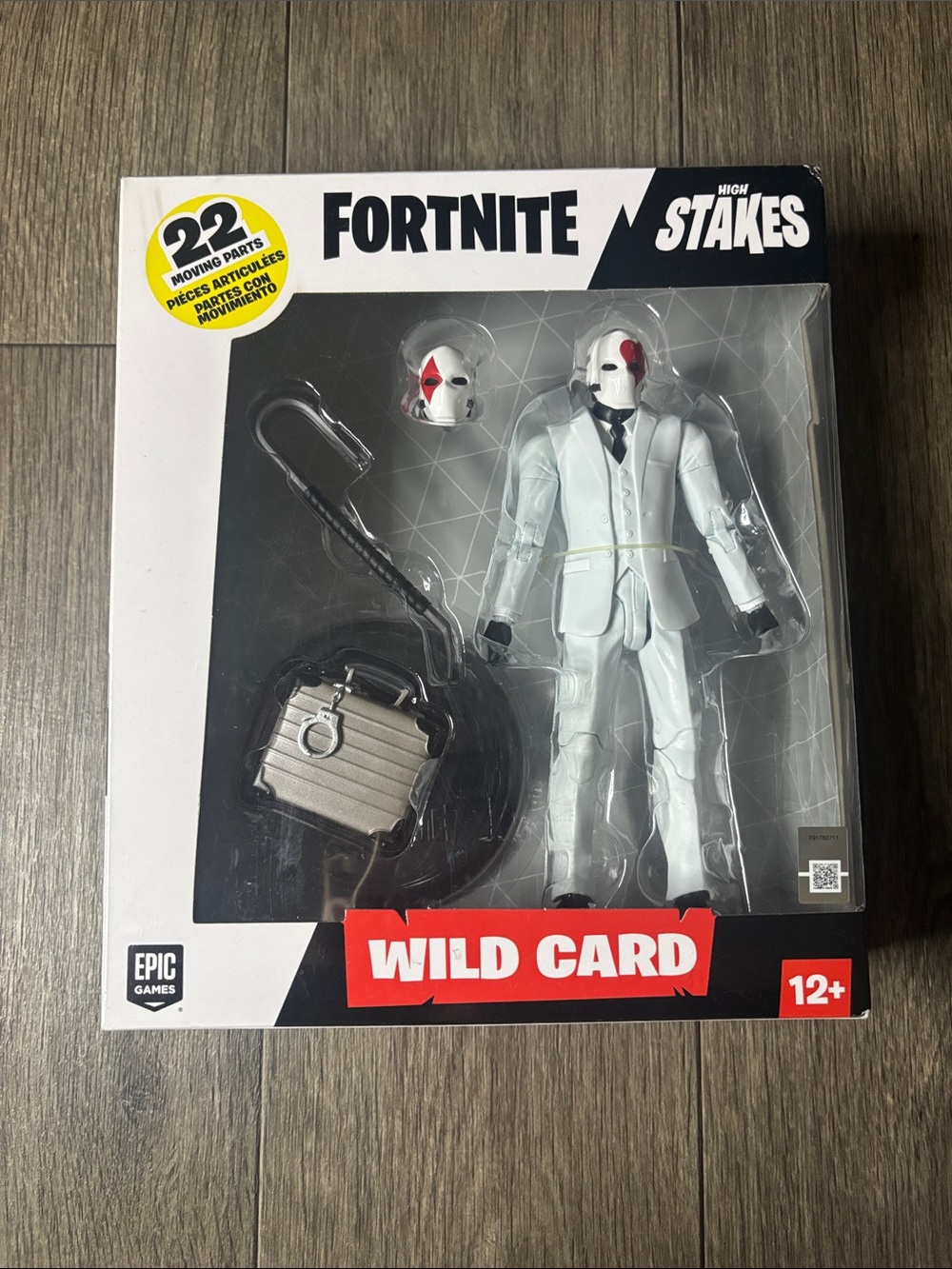 Fortnite Wild Card Action Figure - White by Epic Games